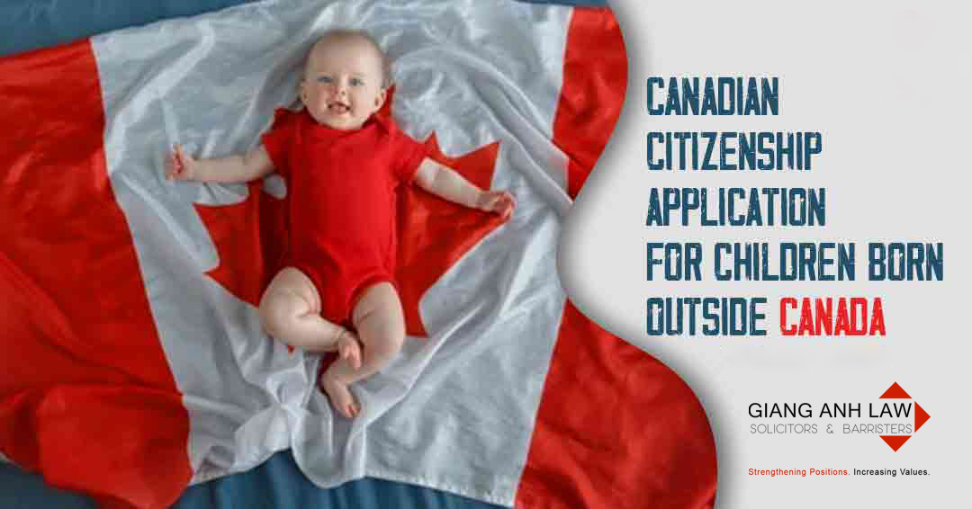 Child born outside Canada